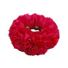 Pink Genda Phool Gajra Rubberband